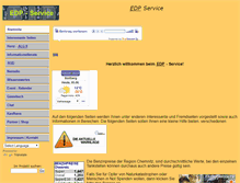 Tablet Screenshot of edp-service.de